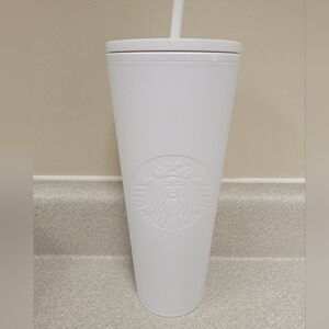 Starbucks Soft Touch Matte White Venti Tumbler LATAM Release
